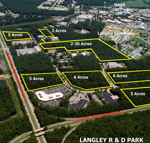 Map of the Business Park